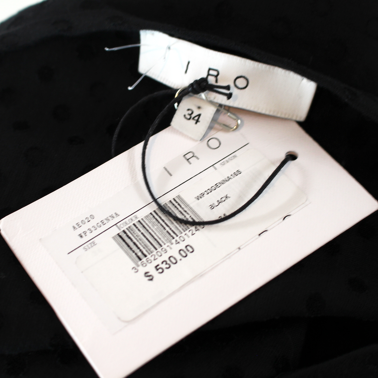 IRO Genna Broderie Anglaise Dress