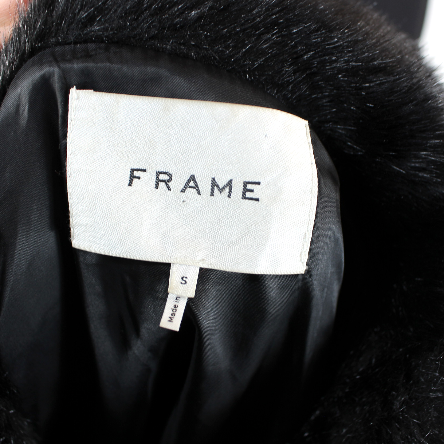 Frame Faux Fur Coat
