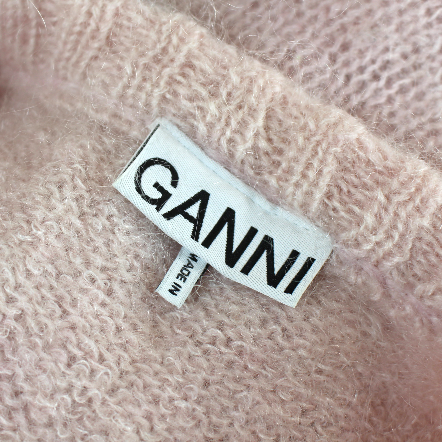 Ganni Brushed Mohair Sweater
