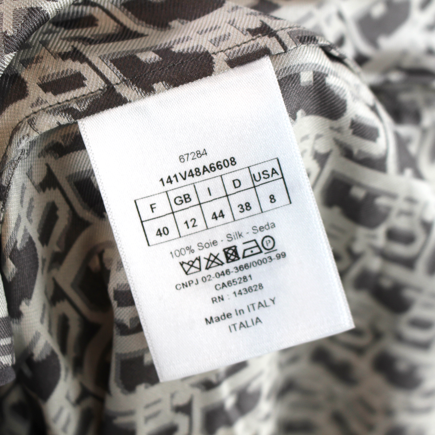 Christian Dior Silk Twill Shirt