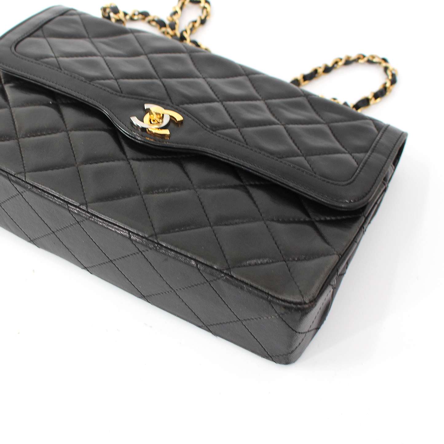 Chanel Quilted Double Flap Handbag