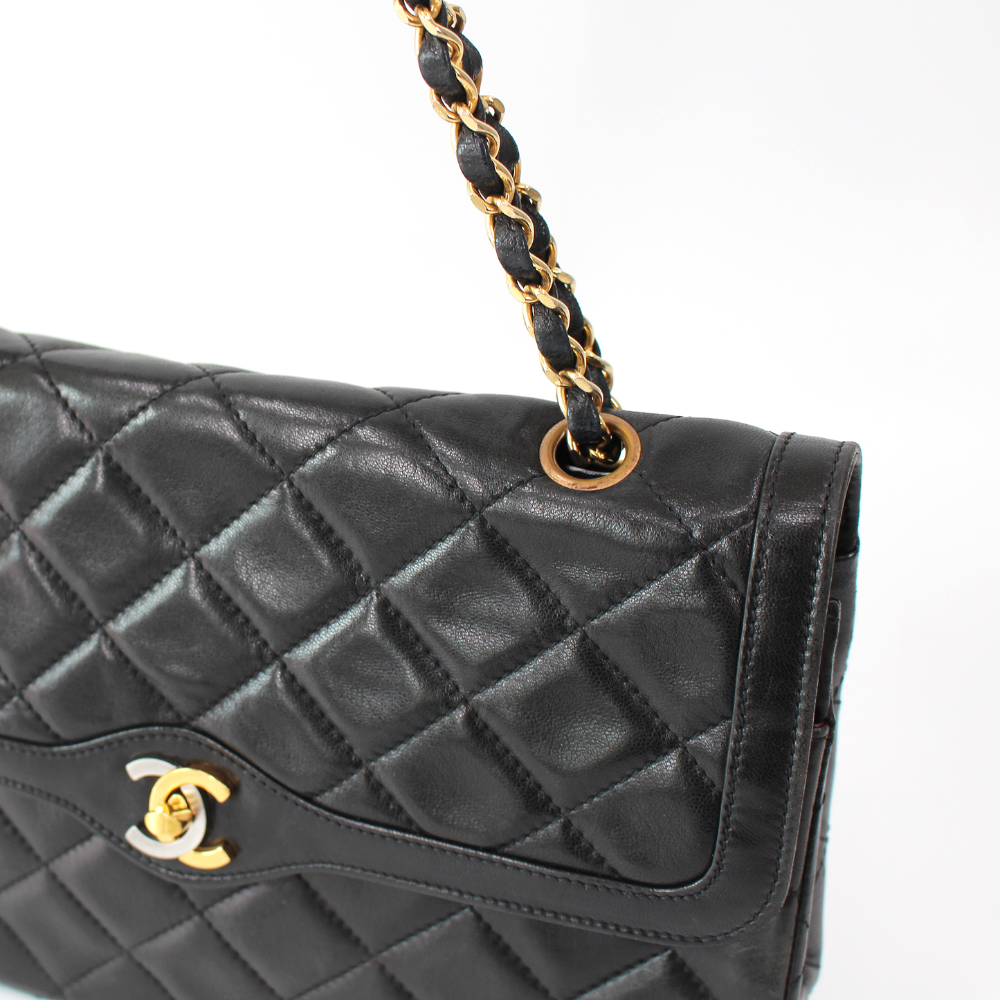 Chanel Quilted Double Flap Handbag