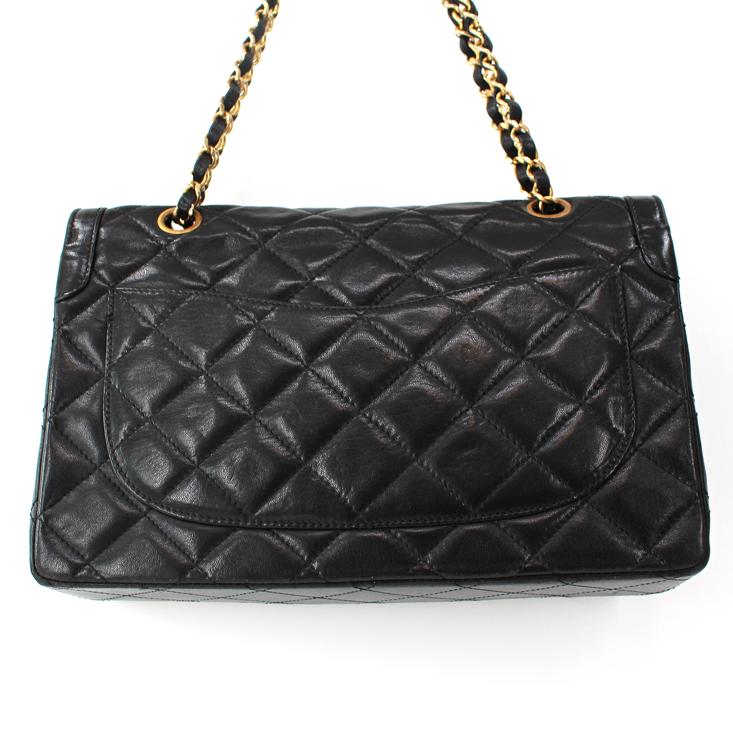 Chanel Quilted Double Flap Handbag