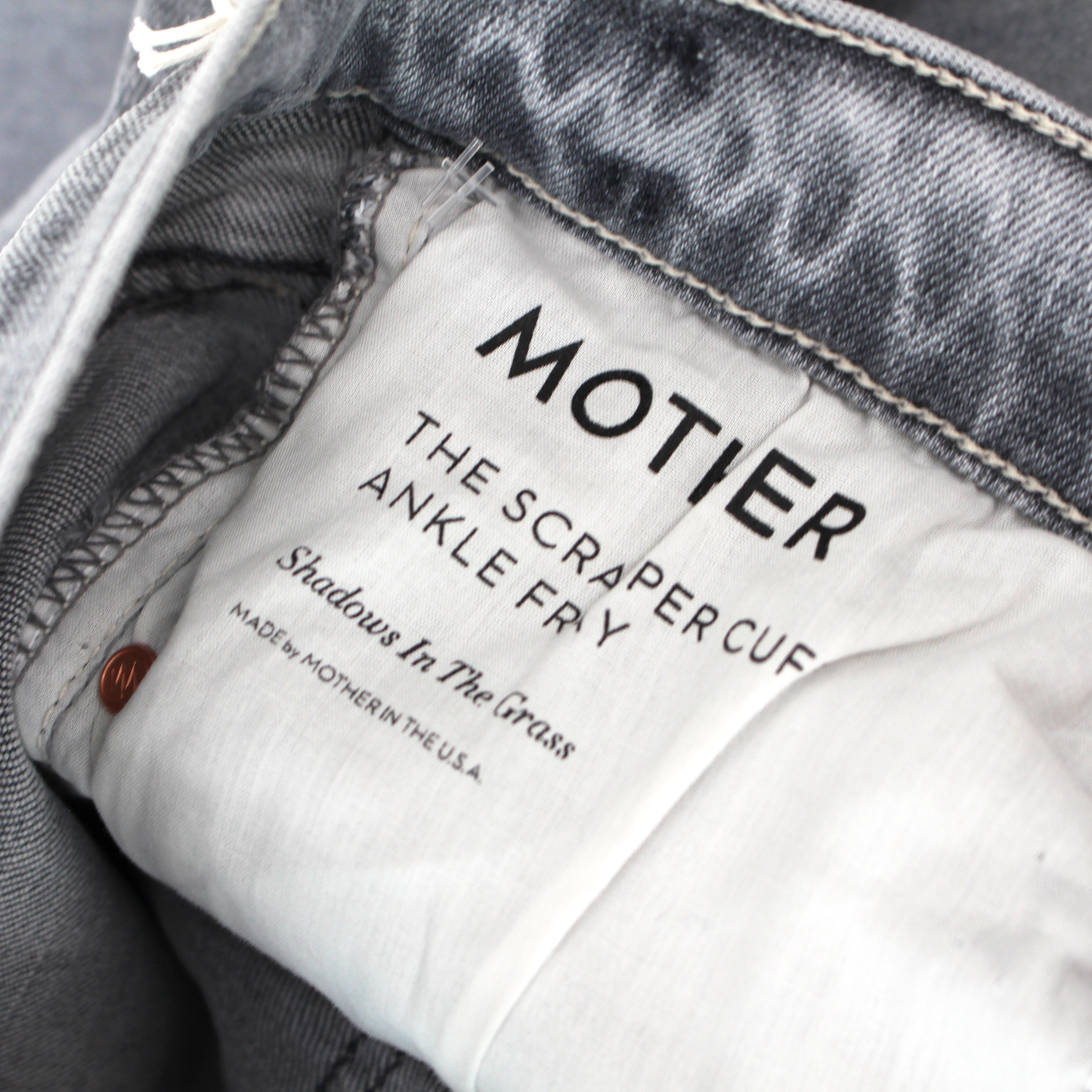 Mother Scrapper Cuff Jeans