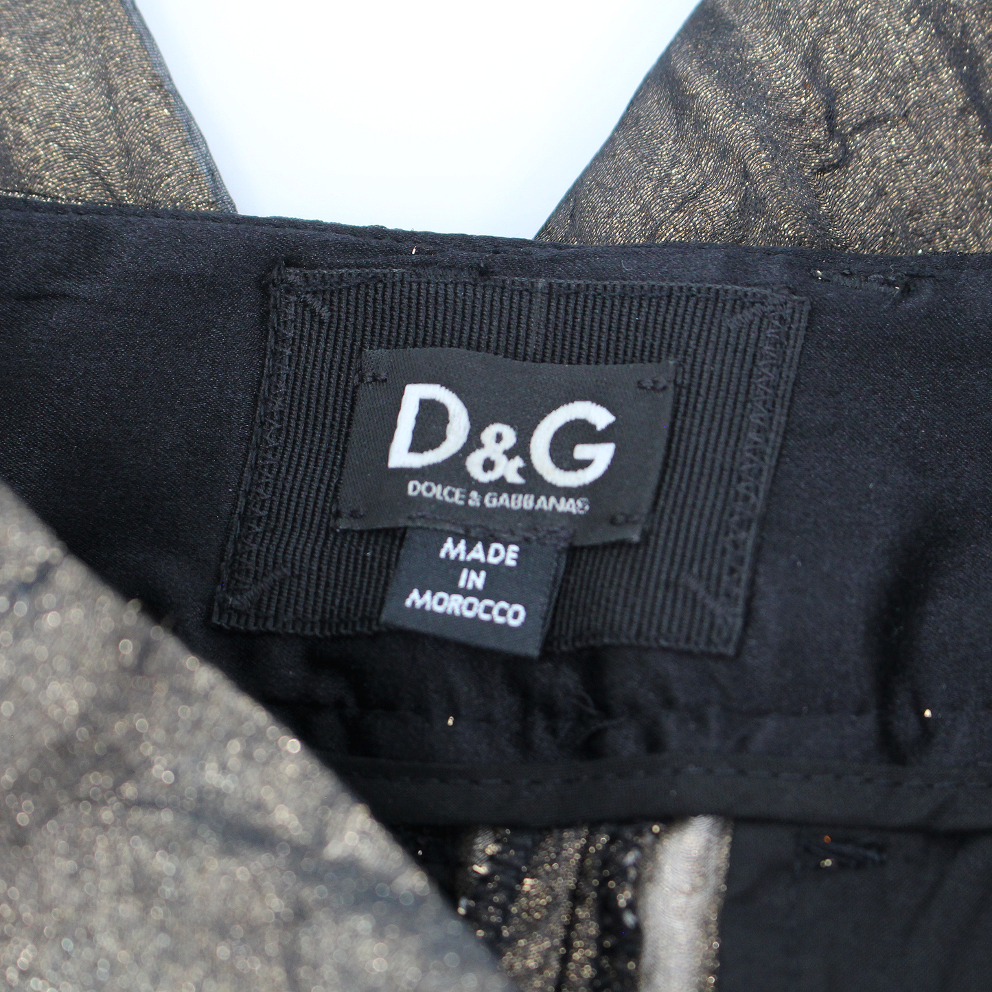 Dolce & Gabbana Metallic Trousers