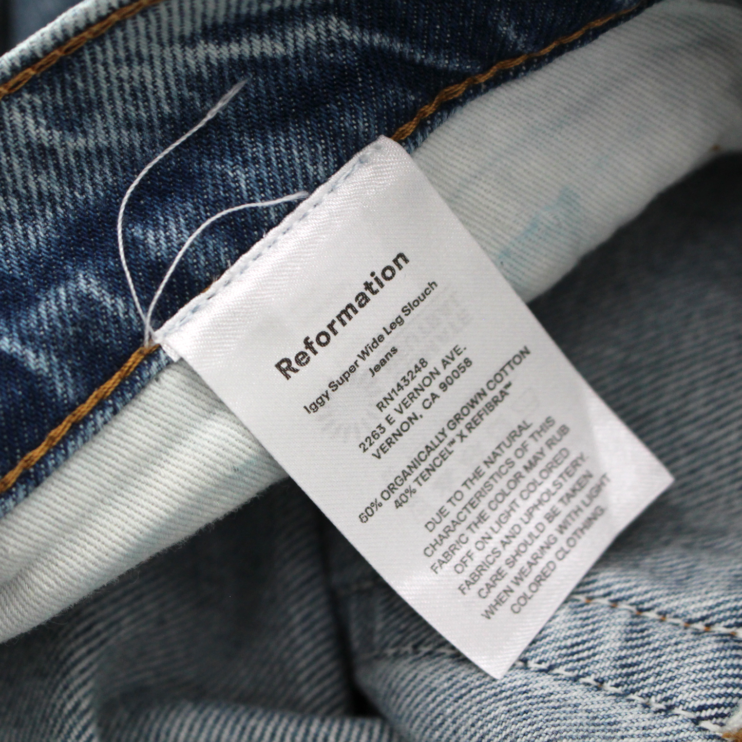 Reformation Iggy Super Wide Jeans