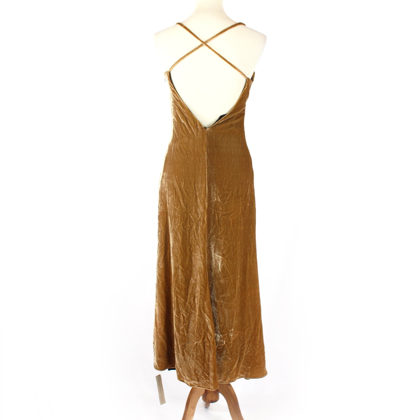 Reformation Gaia Velvet Midi Dress