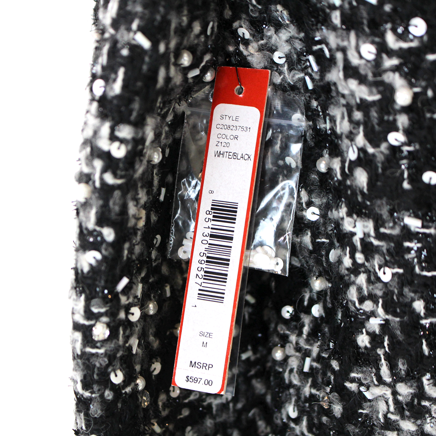 Alice + Olivia Alanna Tweed Jacket