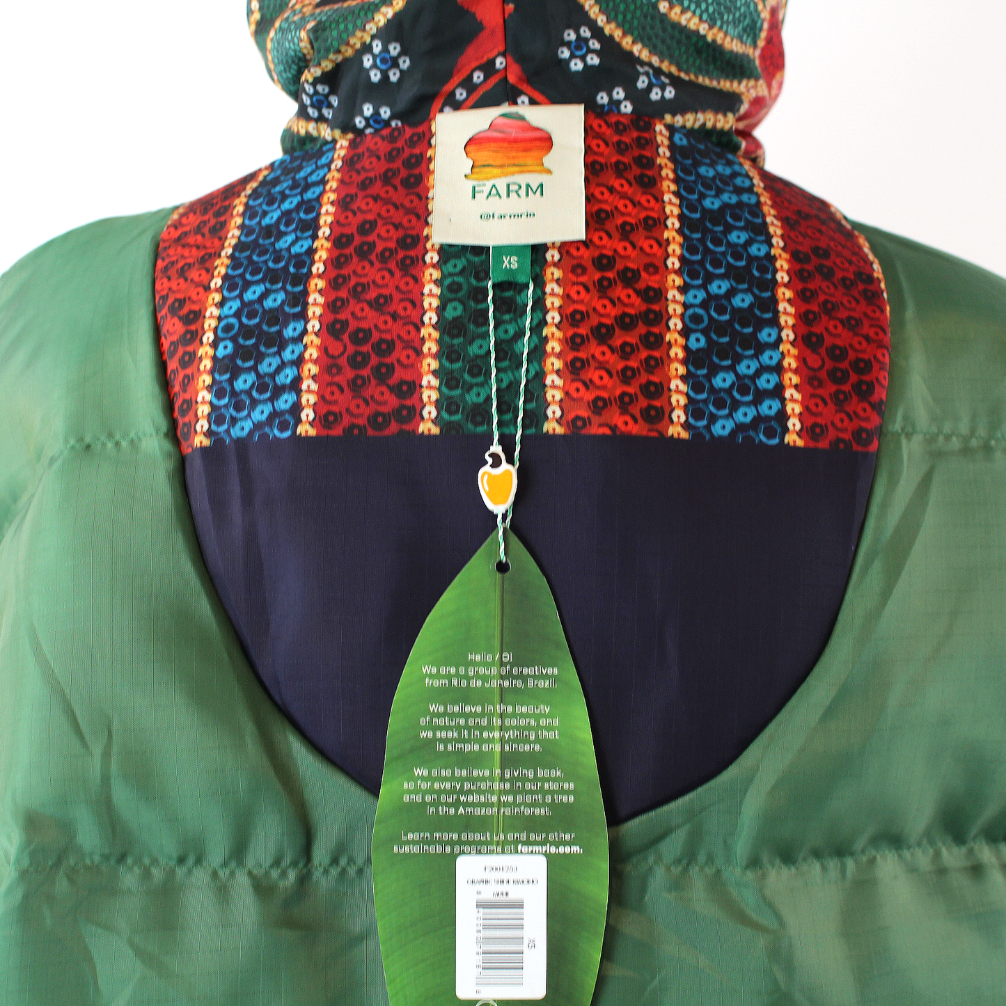 Farm Rio Graphic Shine Coat