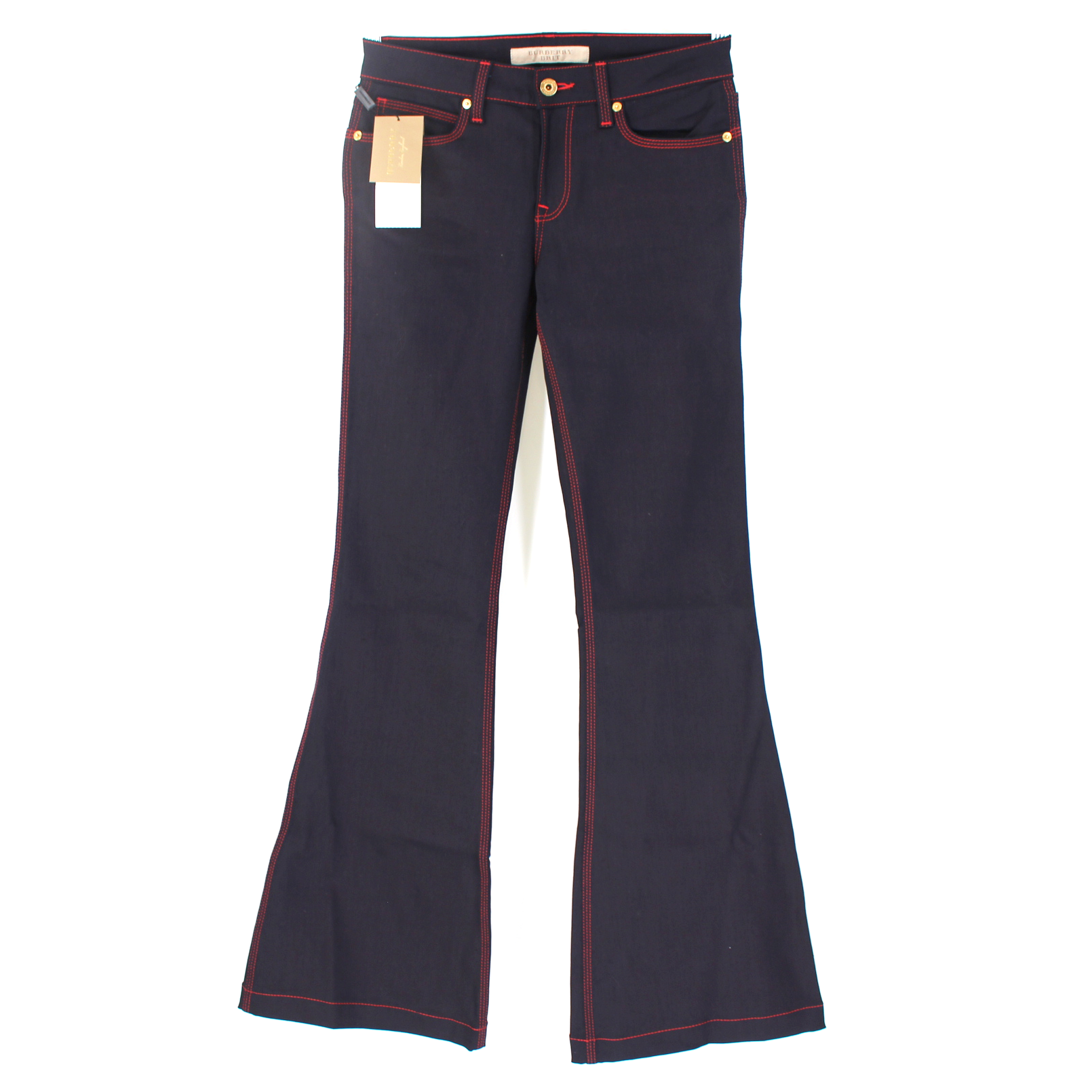 Burberry jeans outlet red