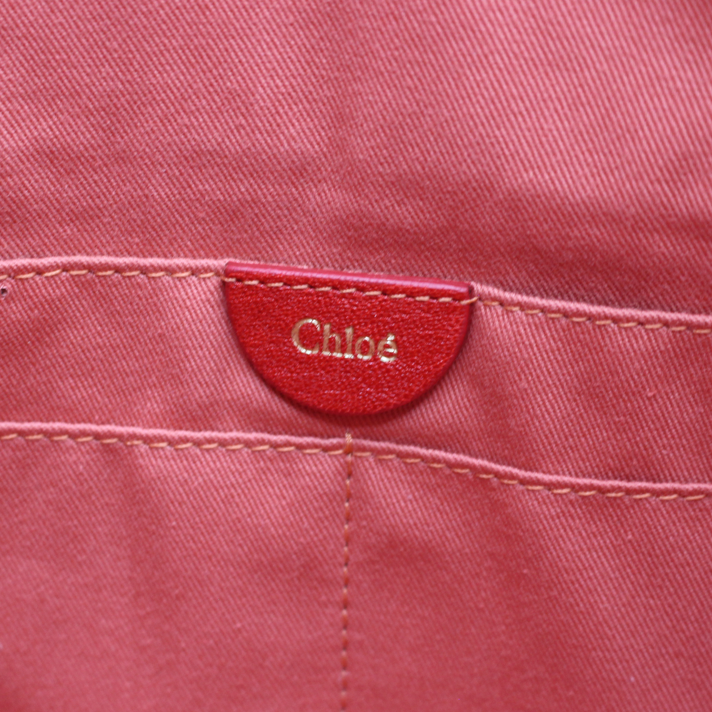 Chloe' Leather Clutch Bag