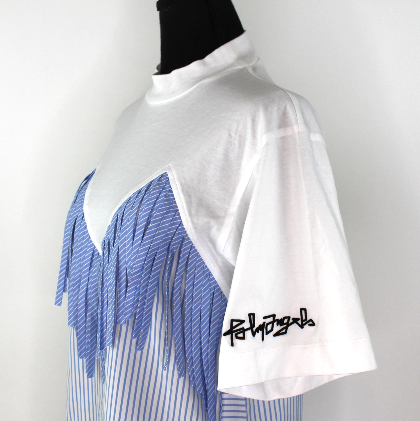 Palm Angels Fringed T-Shirt Dress