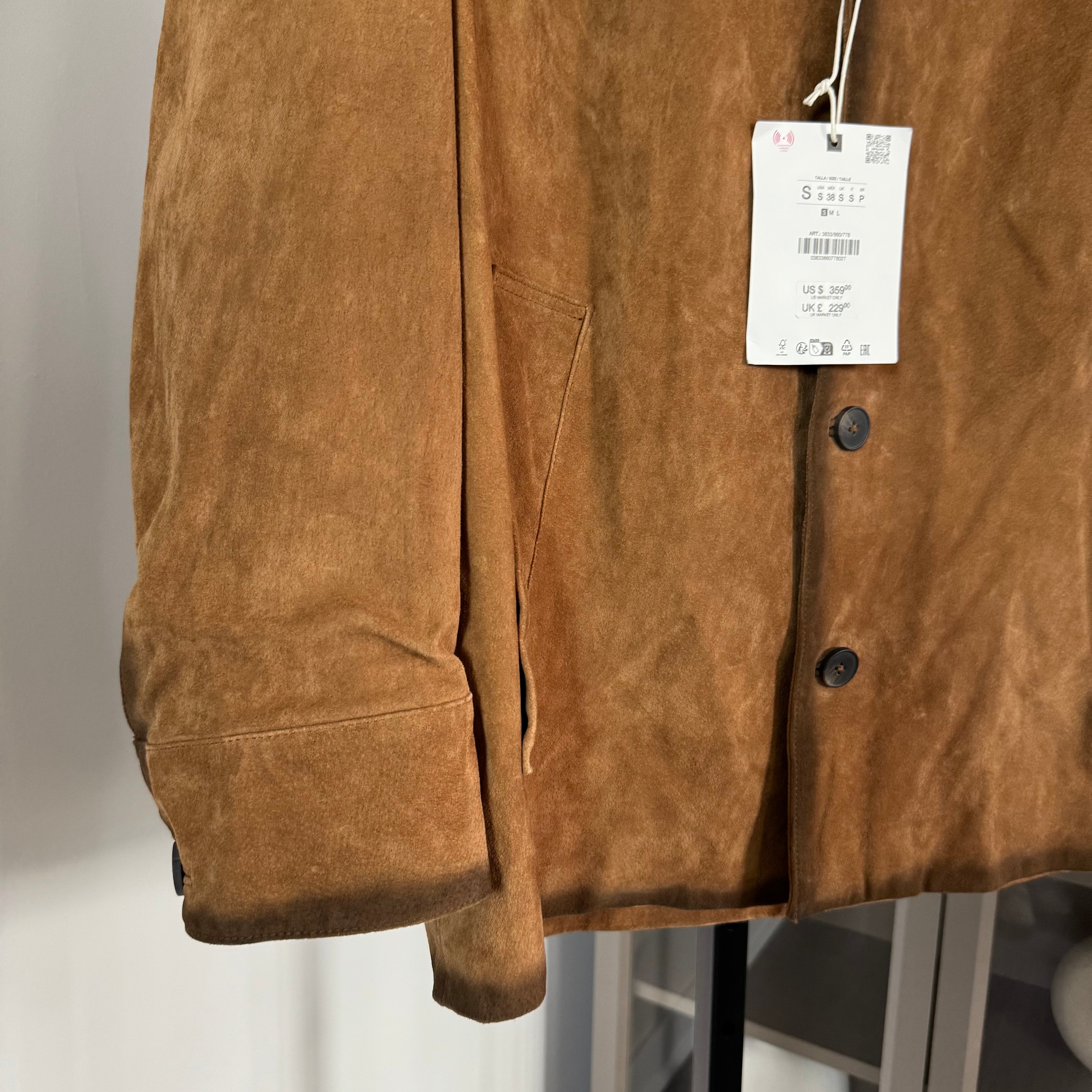 Zara 80's Archive Suede Jacket – The Closet New York
