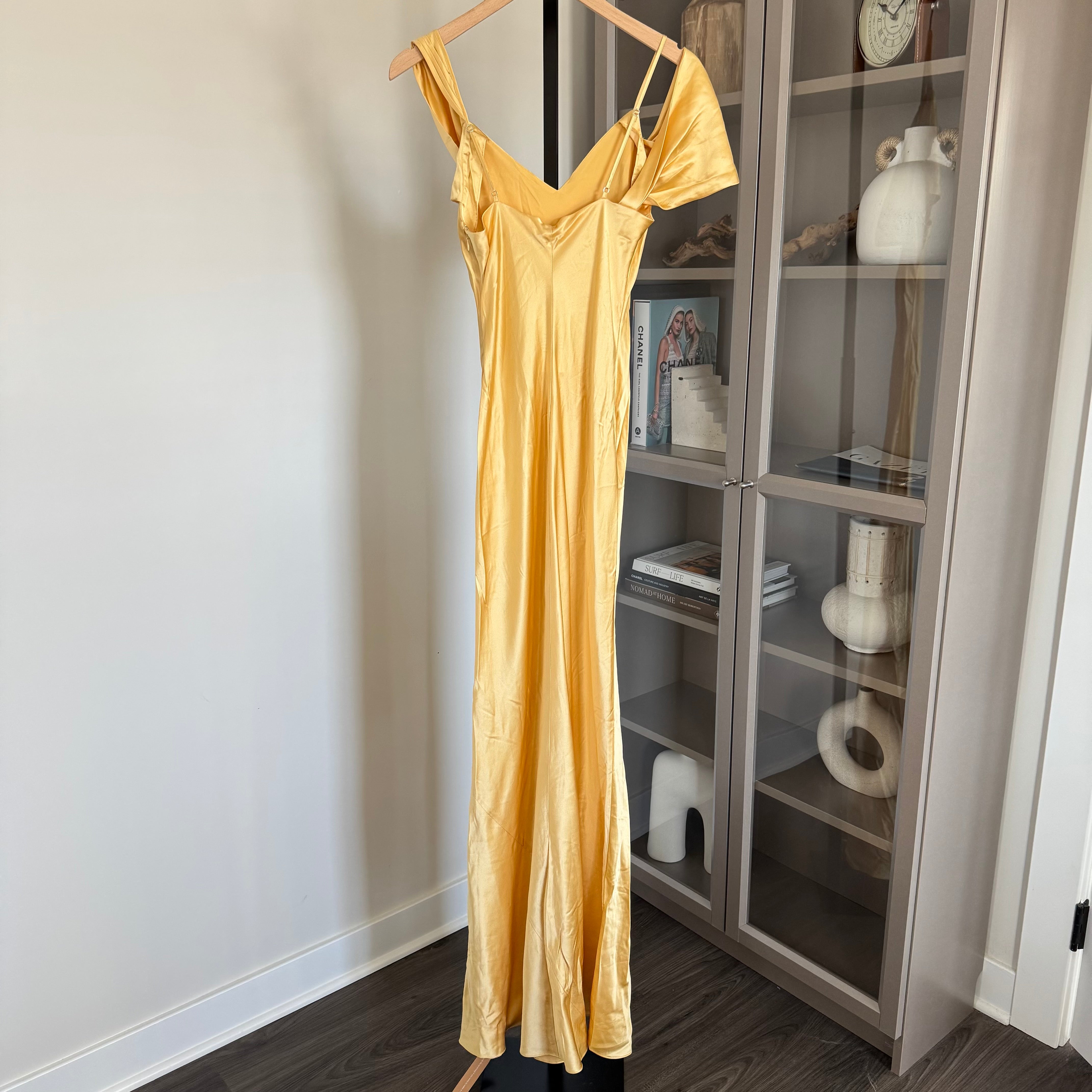 Reformation Ronda Silk Maxi Dress – The Closet New York