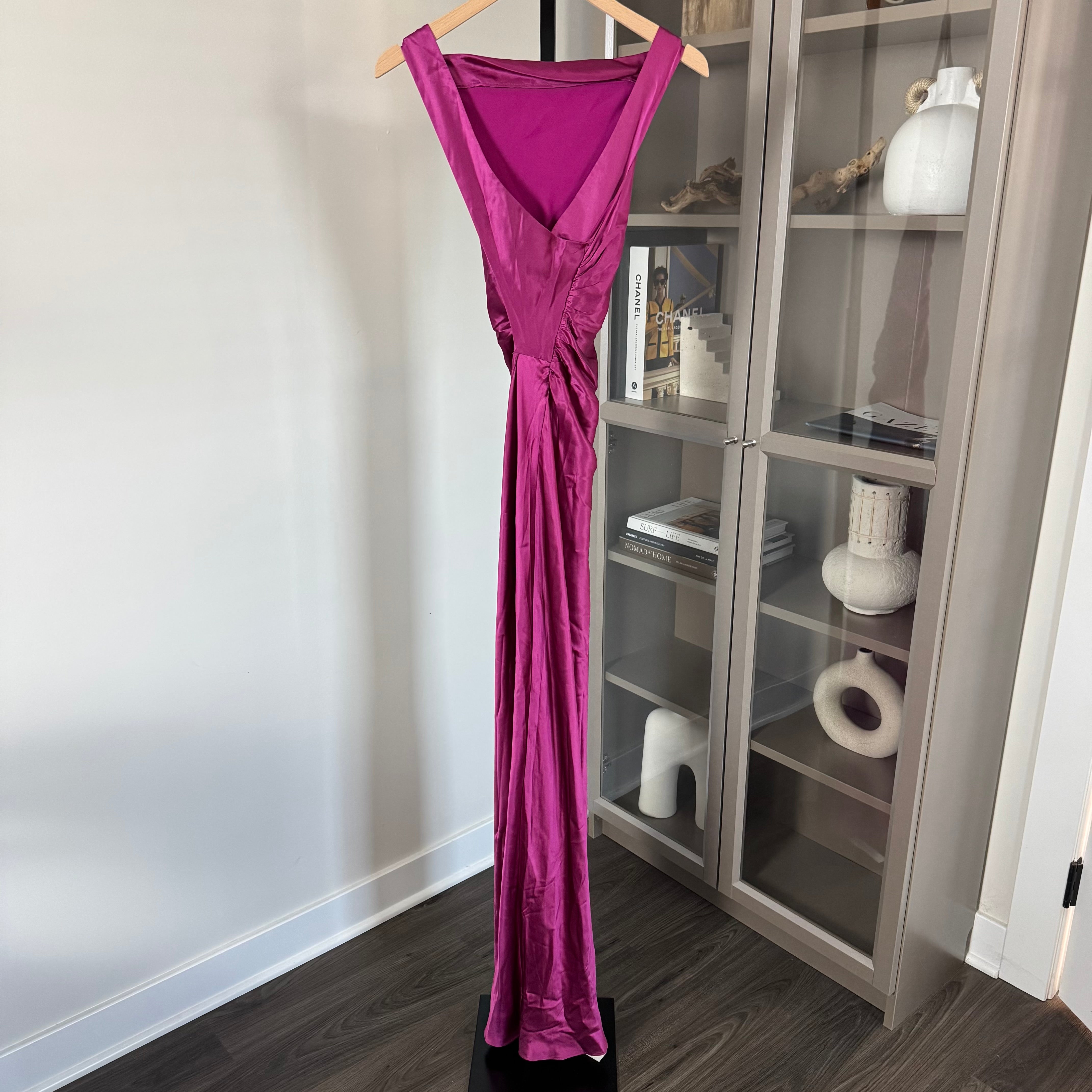 Reformation Anaiis Silk Maxi Dress – The Closet New York