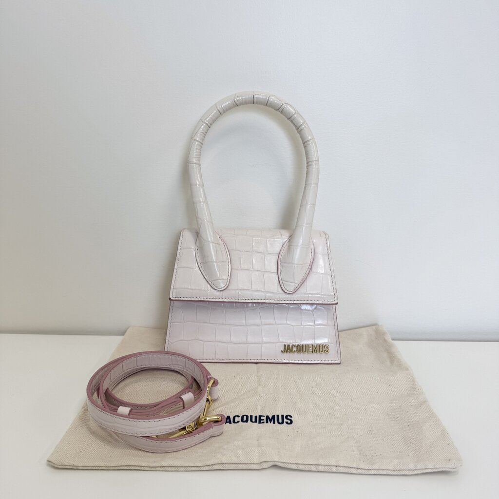 JACQUEMUS Pink Le Chiquito Moyen – The Closet New York