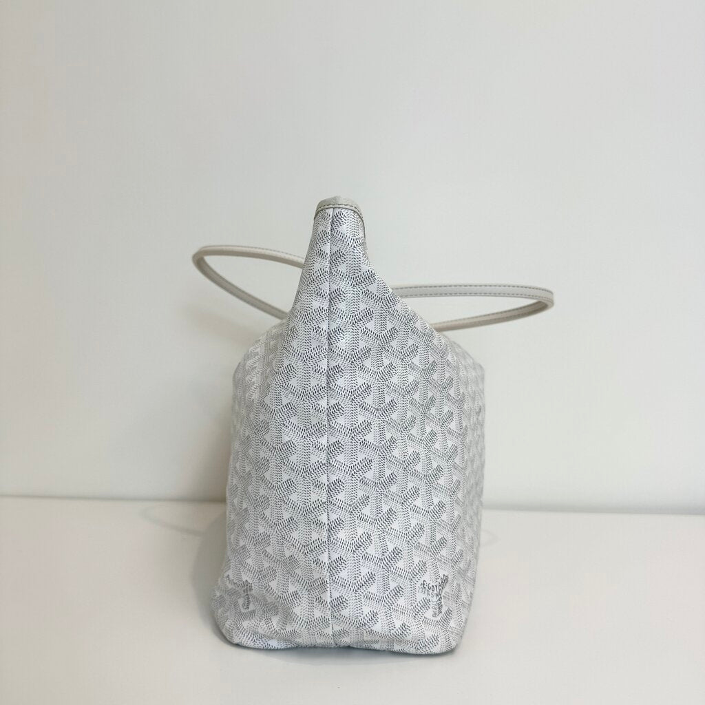 GOYARD White Saint Louis PM Tote – The Closet New York