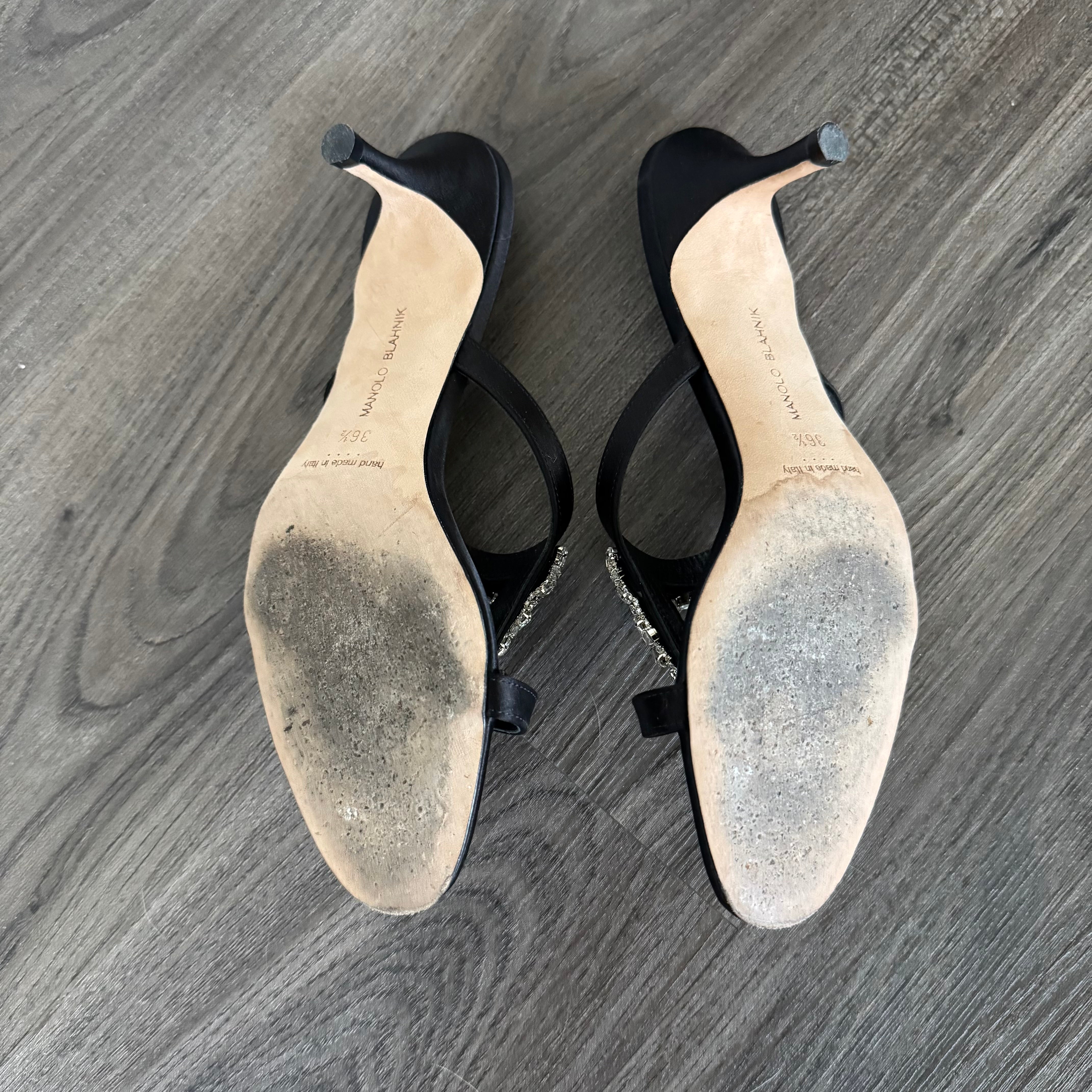 Manolo Blahnik Trinamu Sandals – The Closet New York