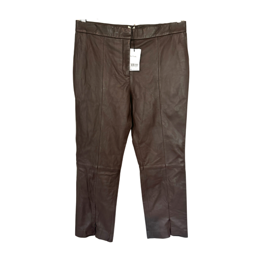 Paul Smith Leather Crop Pants