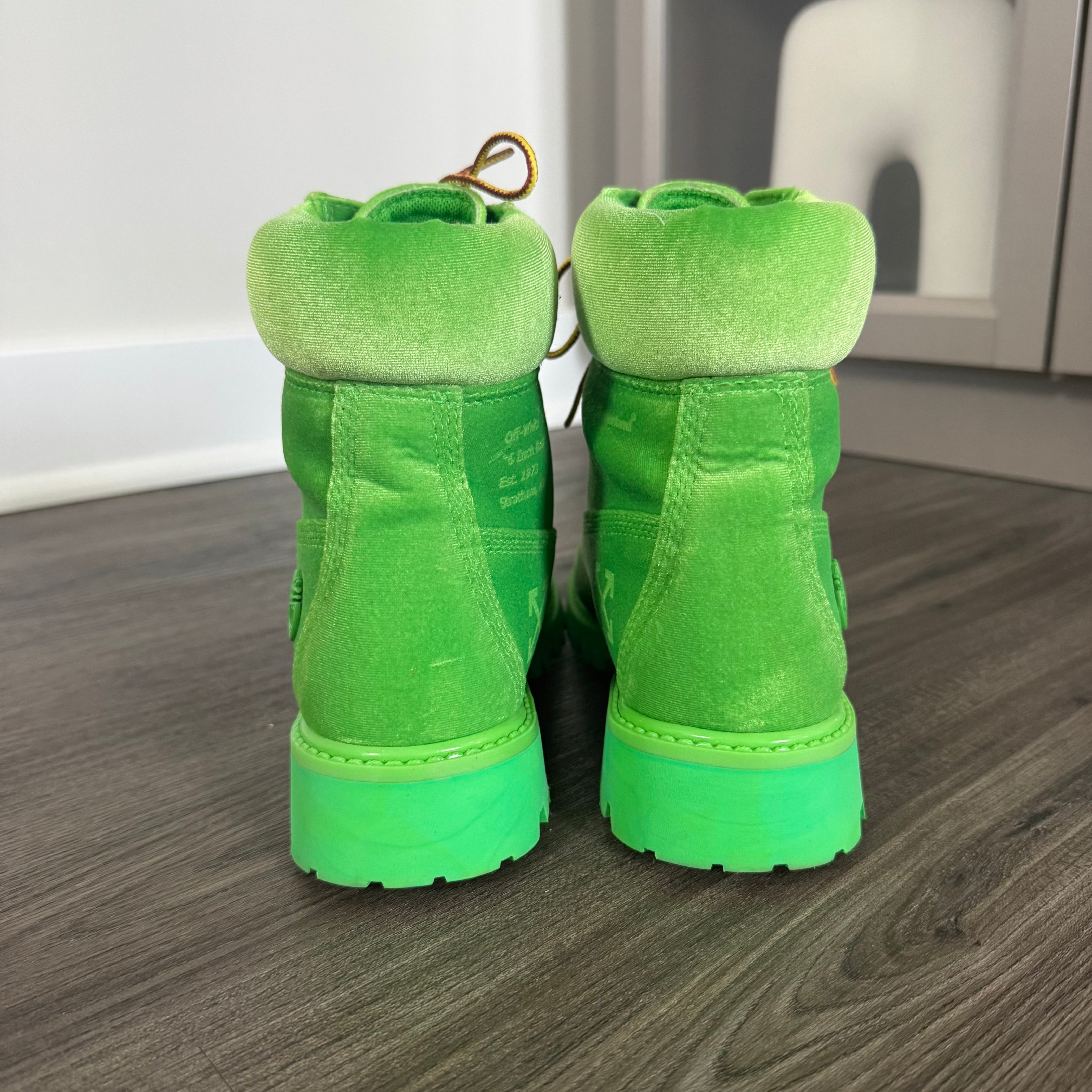 Timberland x Off White Velvet Boots – The Closet New York