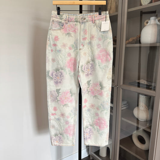 Sandro Flowie Floral Jeans