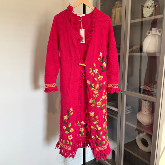 LoveShackFancy Valencia Embroidered Duster