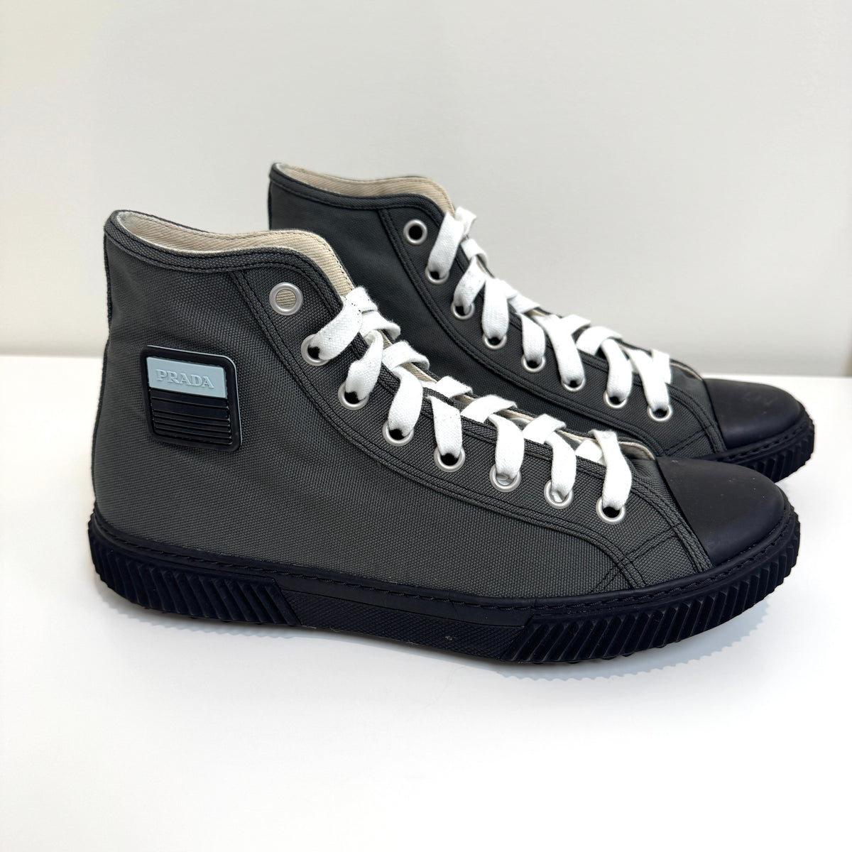 Prada Stratus High Top Sneakers – The Closet New York