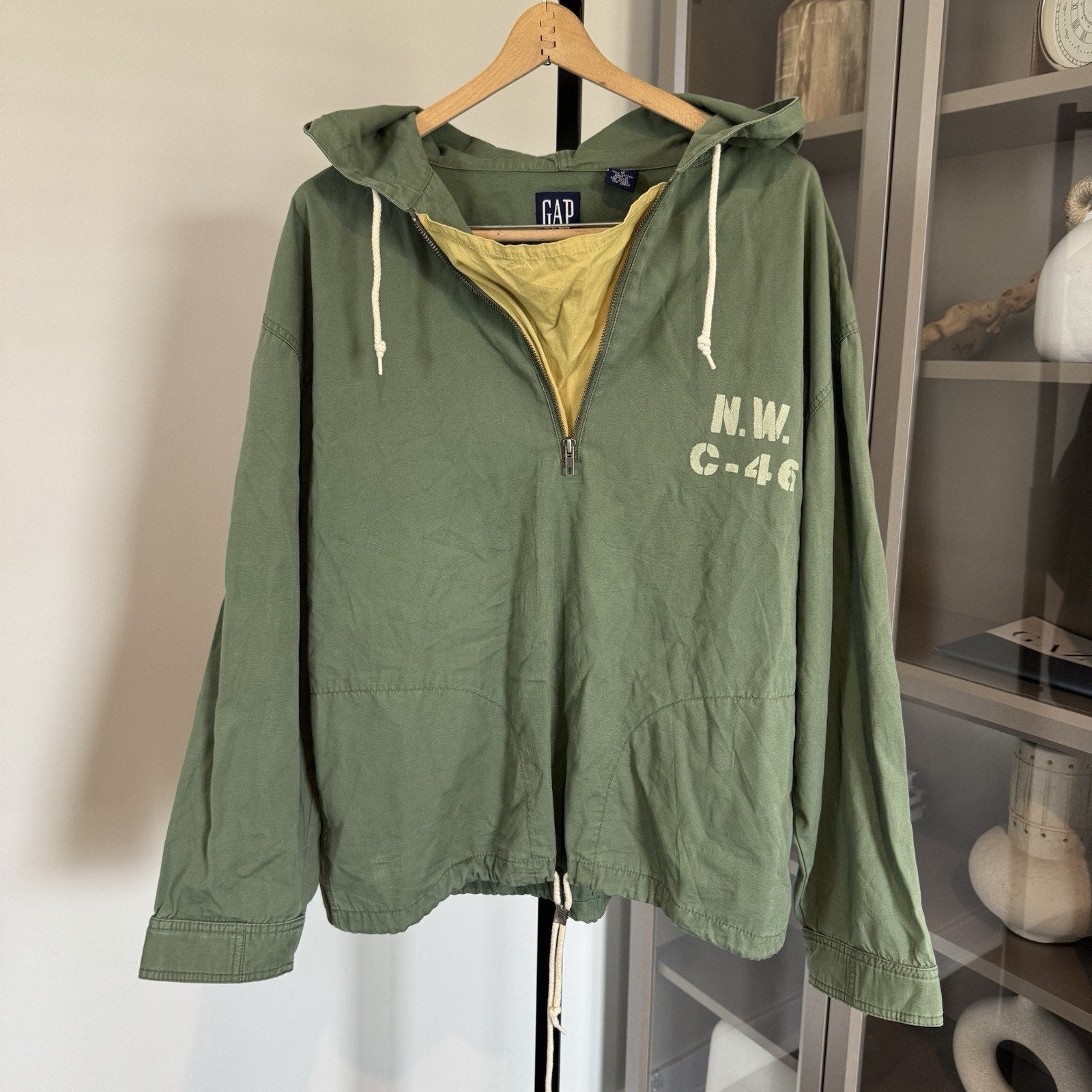 Vintage GAP Military N.W. C-46 Anorak Popover – The Closet New York