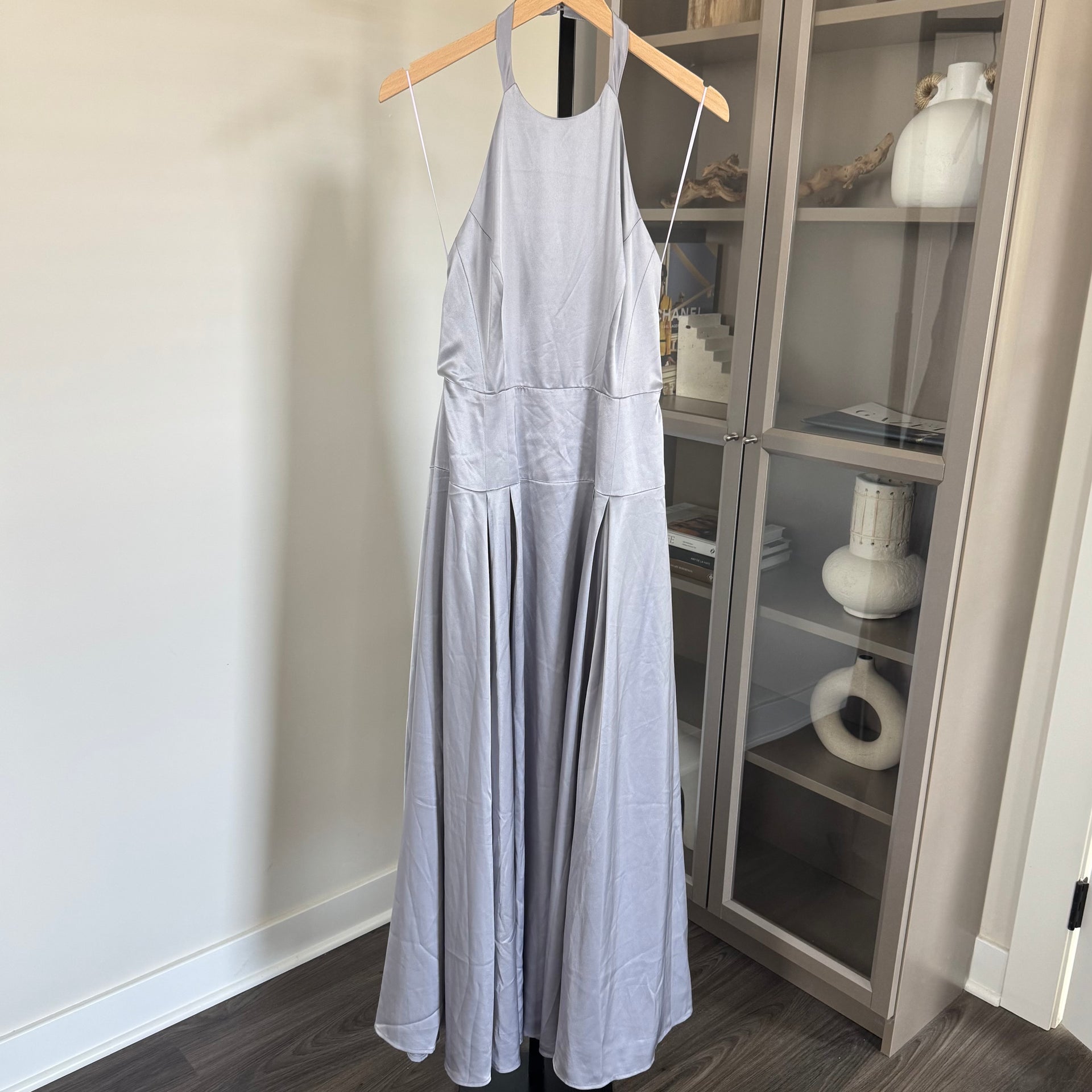 Reformation Lilyann Satin Maxi Dress – The Closet New York