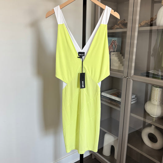 Just Cavalli Colorblock Mini Dress