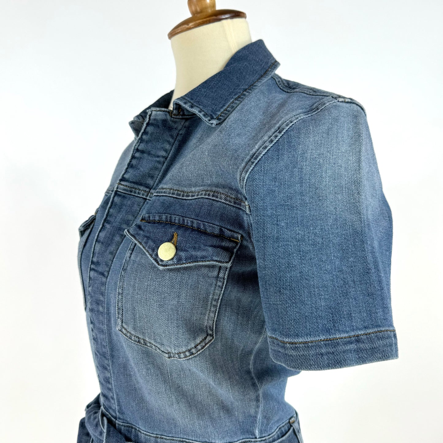 Frame Denim Maxson Coverall Shorts