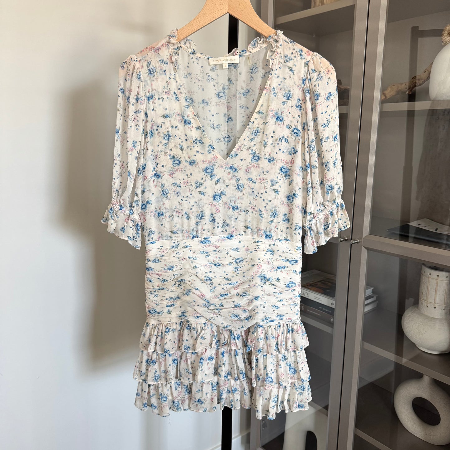LoveShackFancy Hanna Mini Dress