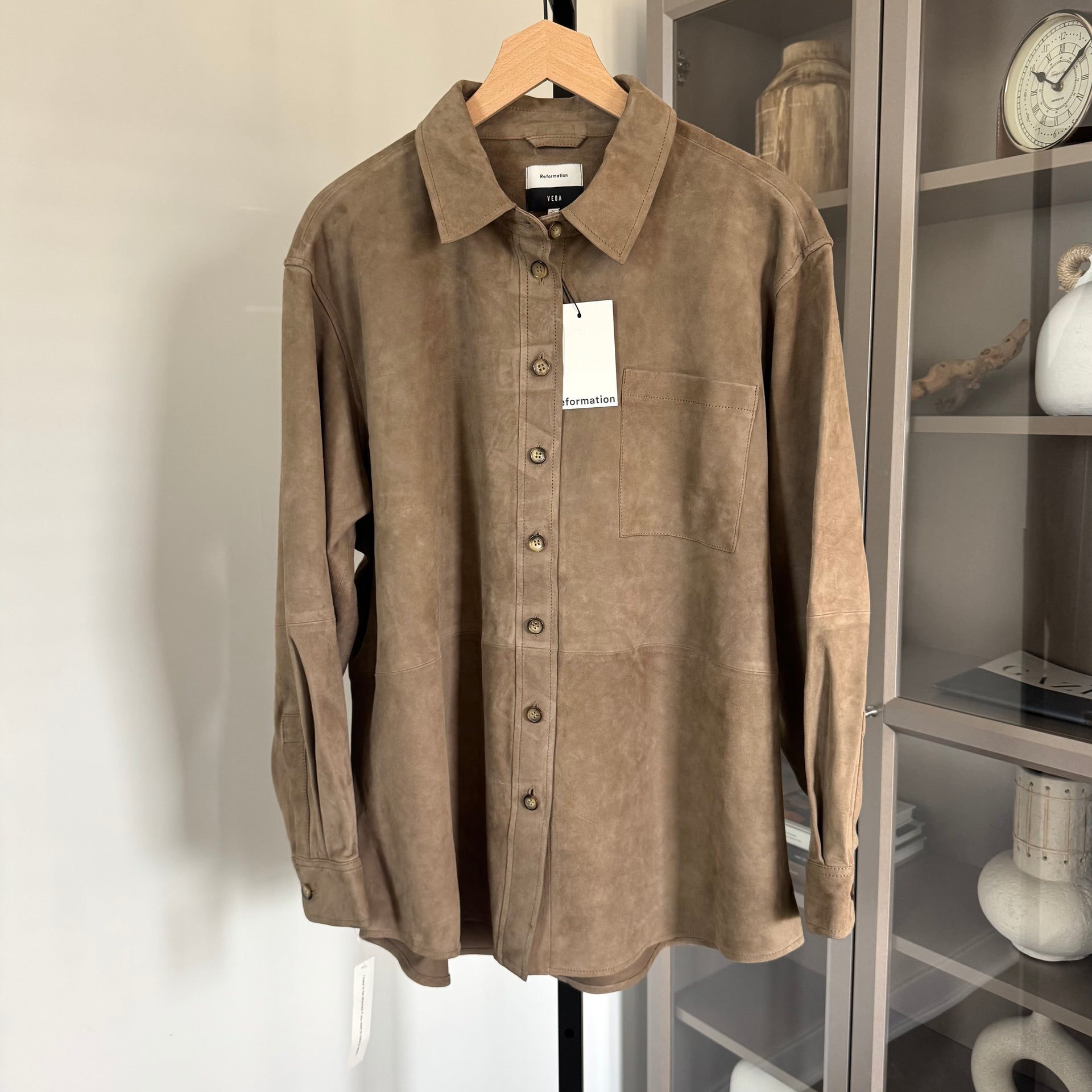 Reformation Veda Eli Suede Jacket – The Closet New York
