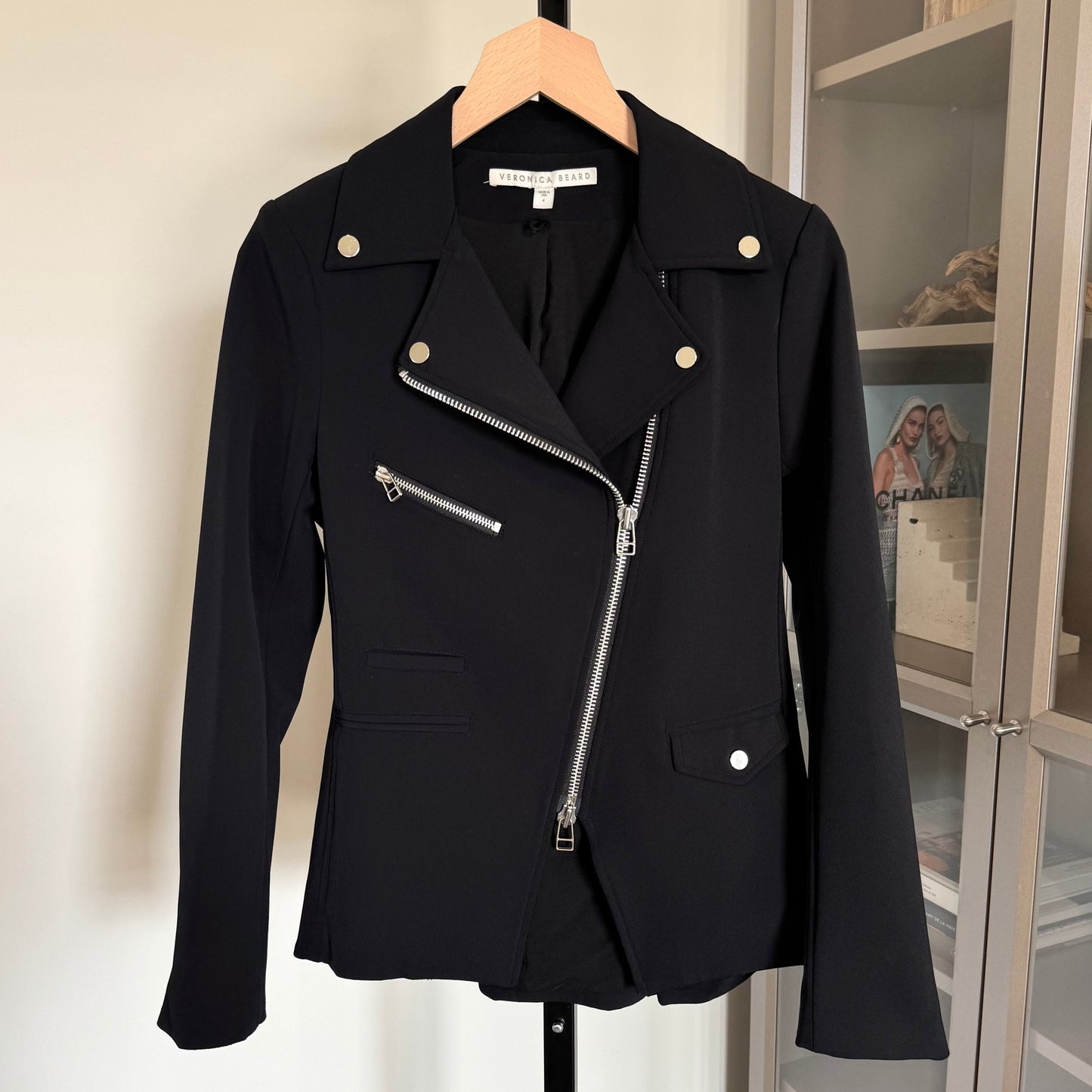 Veronica Beard Hadley Moto Jacket