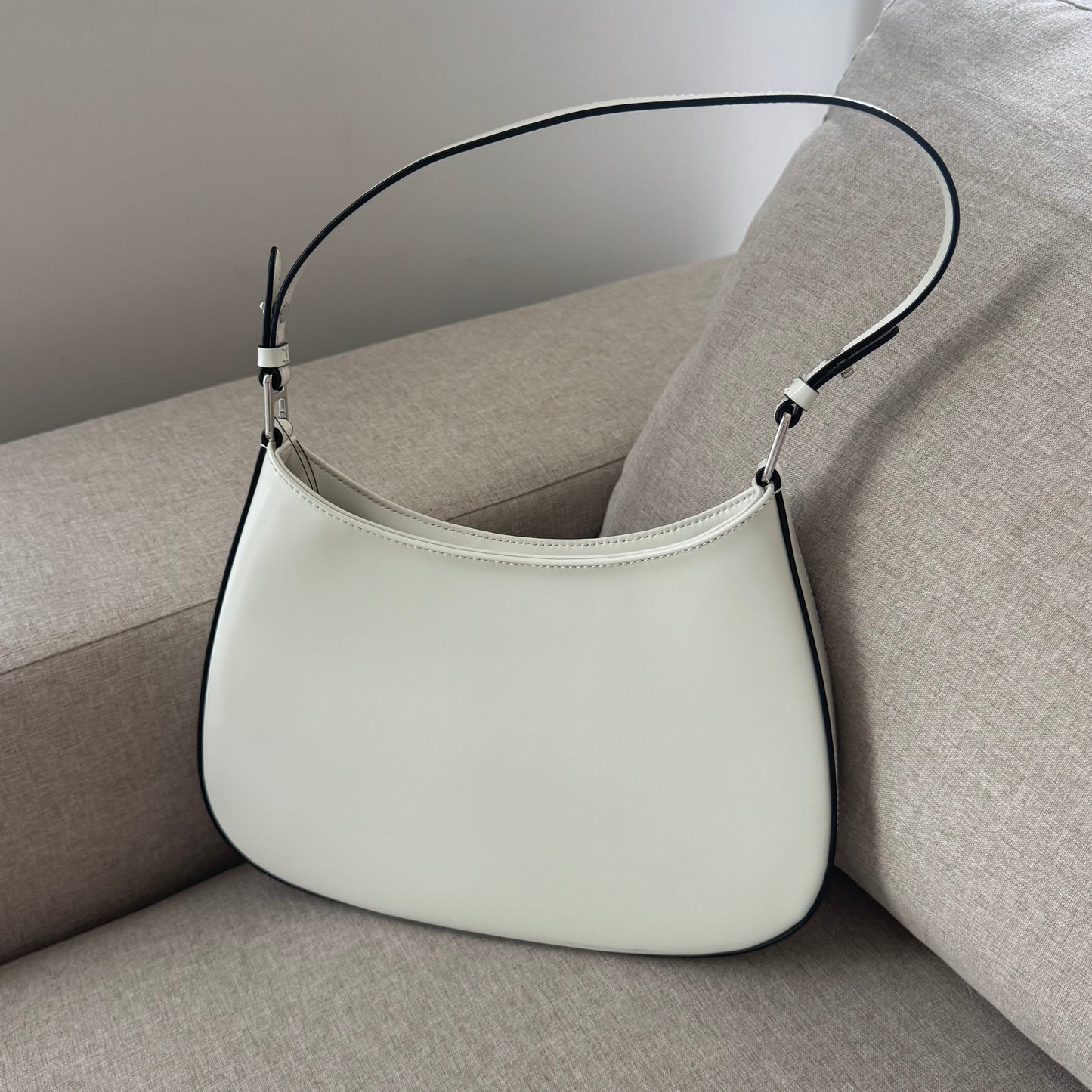 Prada Cleo Floral Embossed Bag