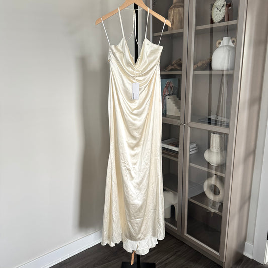 Reformation Oriana Silk Maxi Dress