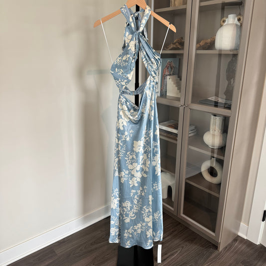 Reformation Vivi Silk Maxi Dress
