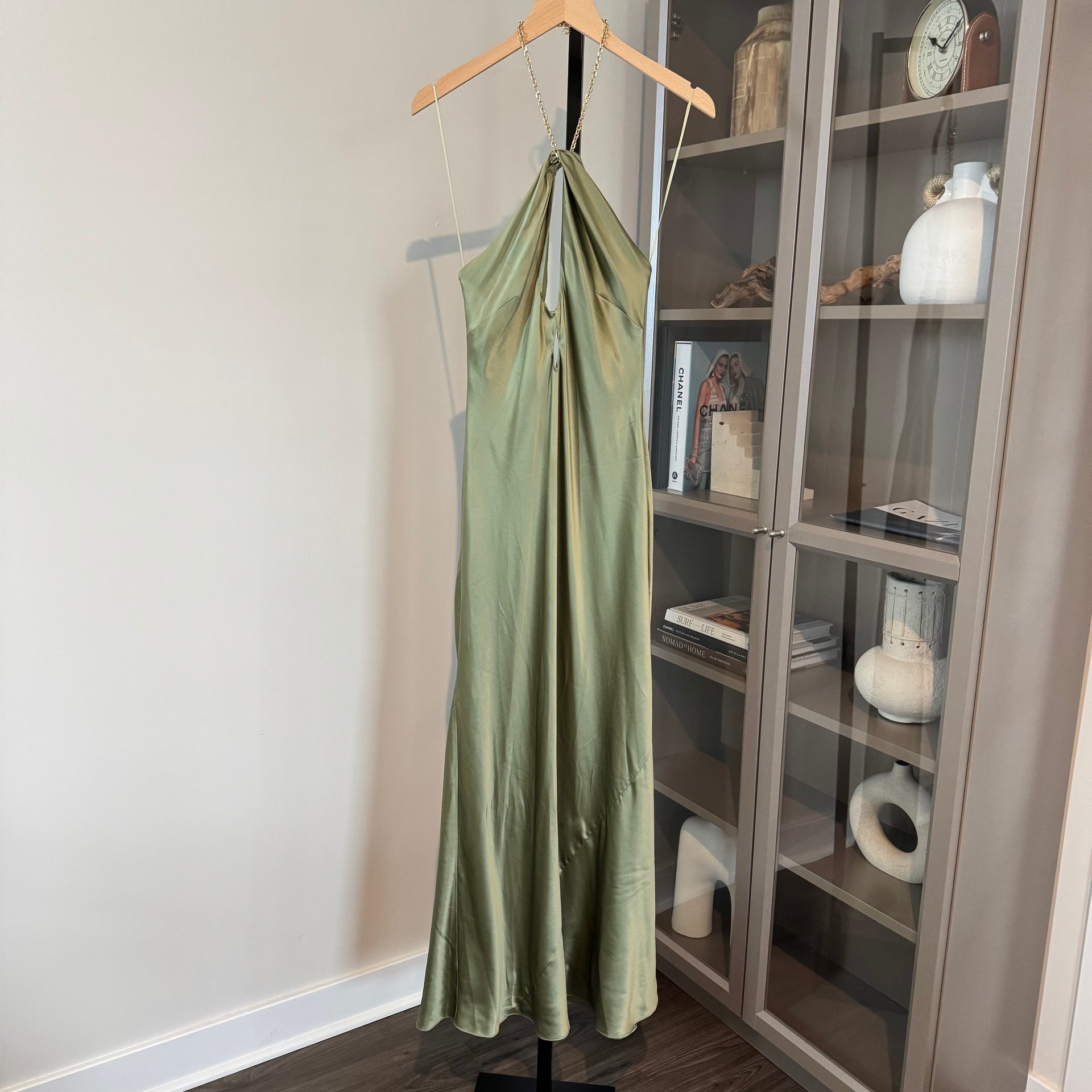 Reformation Yesenia Silk Maxi Dress The Closet New York Reformation Yesenia Silk Maxi Dress The Closet New York
