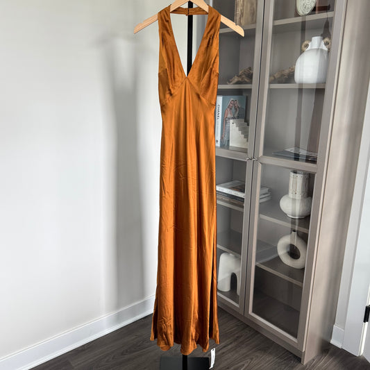 Reformation Daniela Silk Maxi Dress