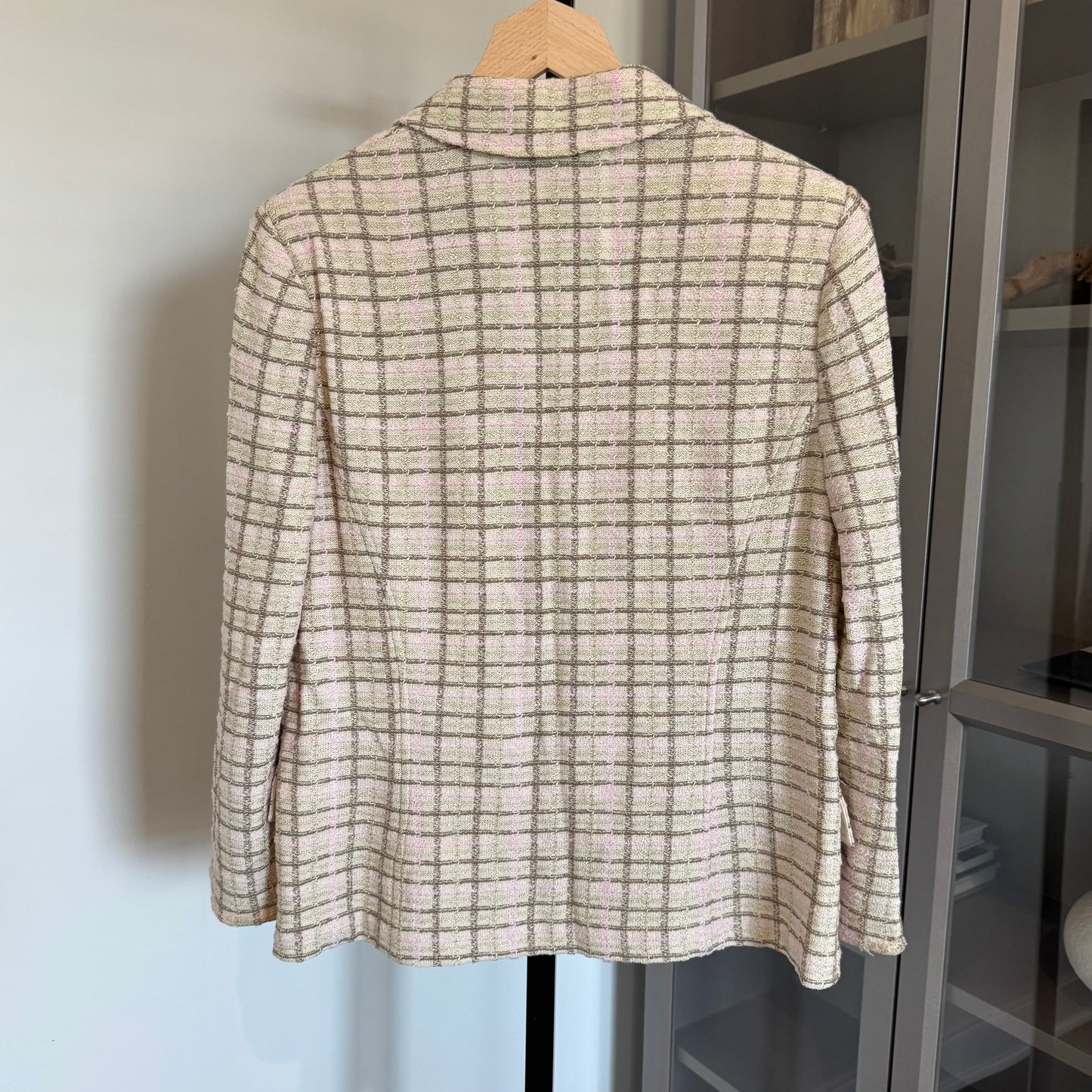 St. John Plaid Skirt Set