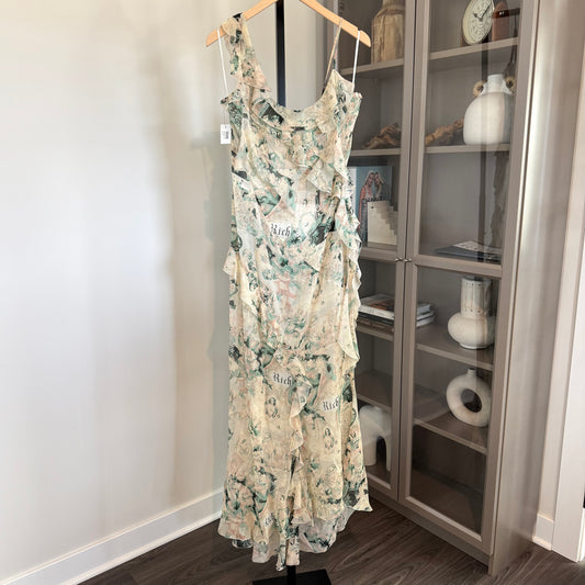Alessandra Rich Belle Georgette Dress