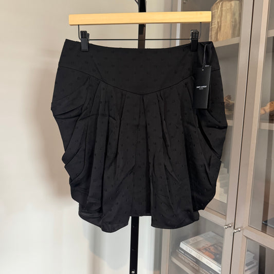 Saint Laurent Suddenly Silk Skirt