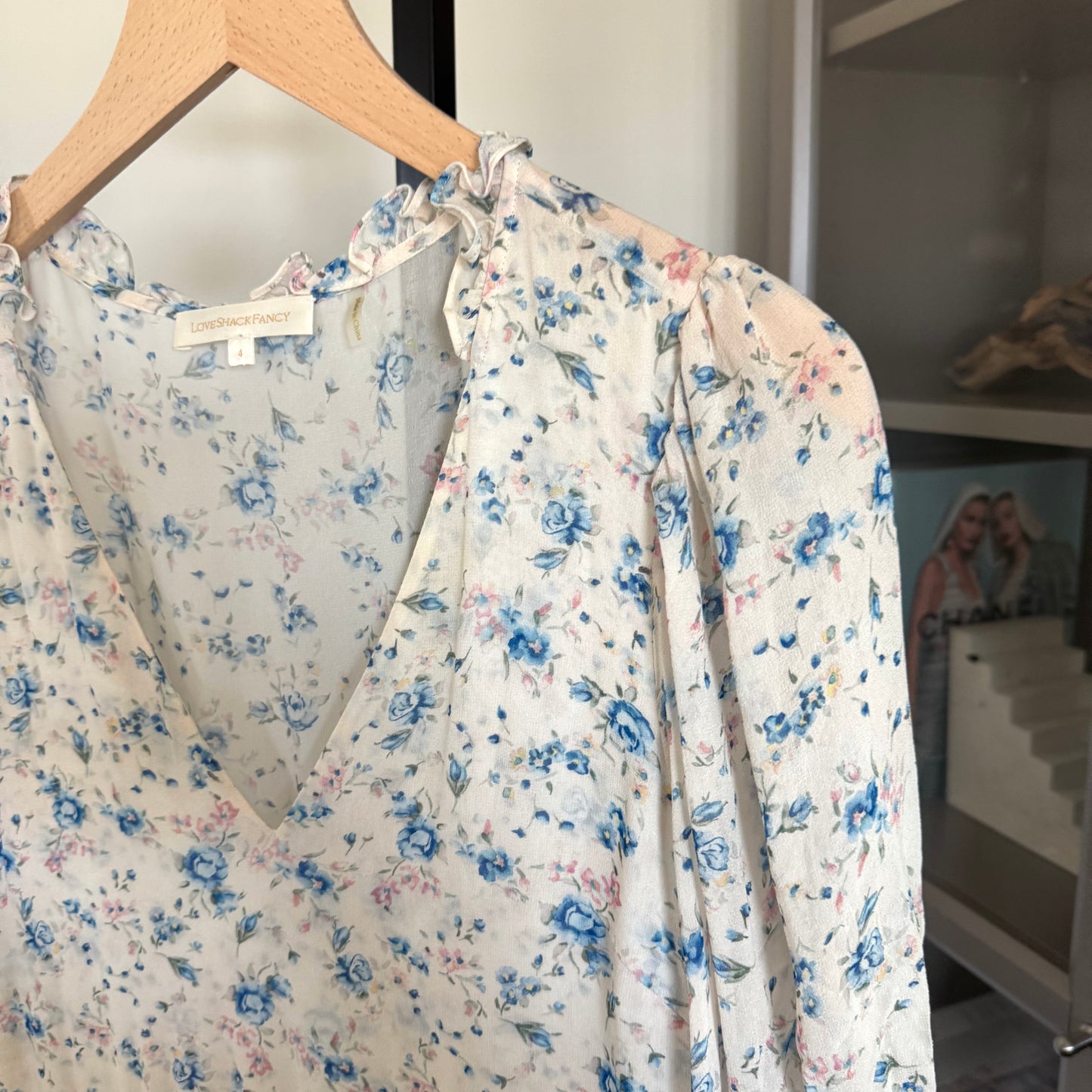 LoveShackFancy Hanna Mini Dress