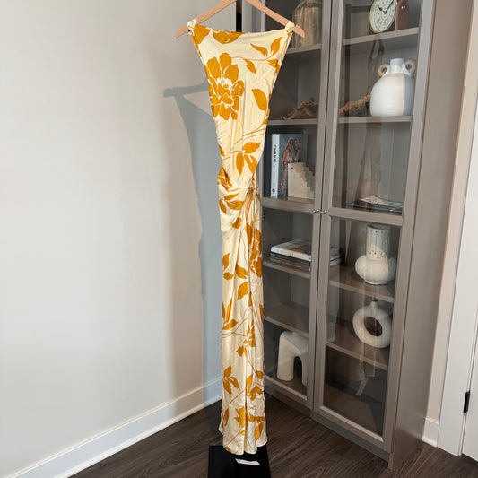 Reformation Anaiis Silk Maxi Dress