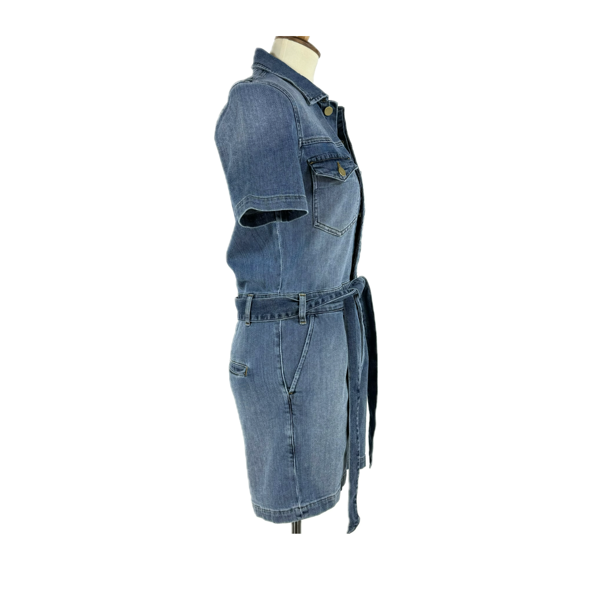 Frame Denim Maxson Coverall Shorts