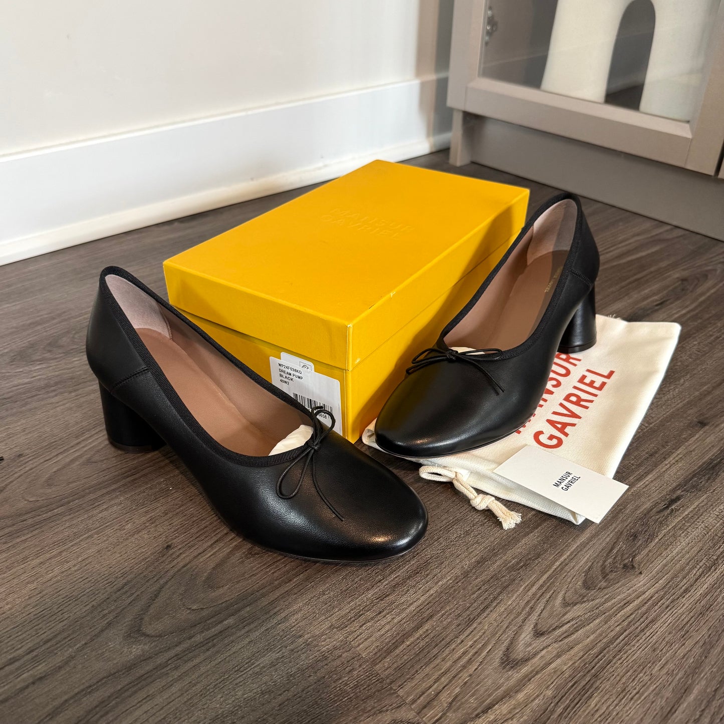 Mansur Gavriel Dream Bow Heel Pumps