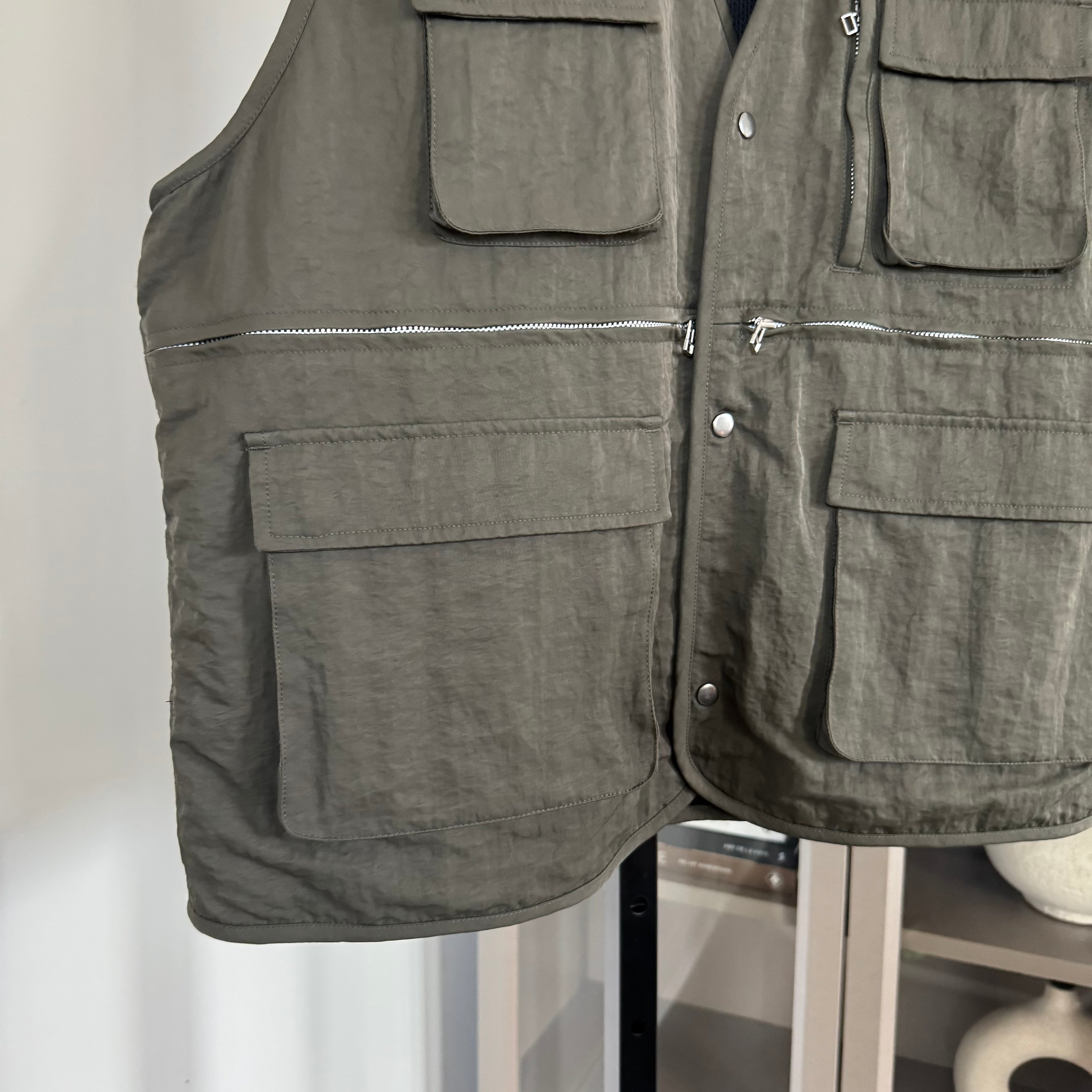 3sixteen Field Wrinkle Nylon Vest – The Closet New York