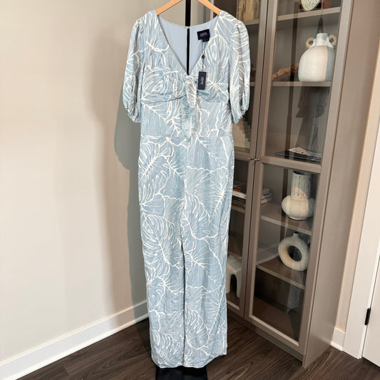 Marchesa Notte Tie Front Jumpsuit