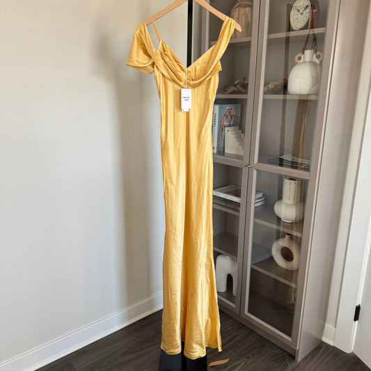 Reformation Ronda Silk Maxi Dress