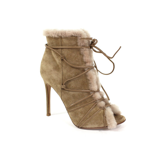 Gianvito Rossi Aspen Fawn Bootie